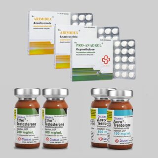 Beligas 8 Weeks Powerlifter Stack Plus Anti Estrogen